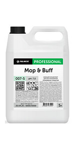 Средство для ухода за полимерными полами Mop & Buff от Pro-Brite (5л) арт 007-5