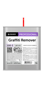 Средство против граффити Graffiti Remover от Pro-Brite (3л) арт 100-3
