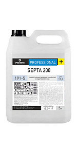Дезинфицирующее средство на основе ЧАС для яиц Septa 200 от Pro-Brite (5л) арт 191-5