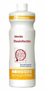 Моющее и дезинфицирующее средство для помещений Merida Desinfectin от Merida (1л) арт NMD101