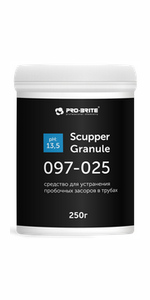 Средство от засоров Scupper Granule от Pro-Brite (0,25л) арт 097-025