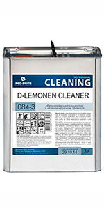 Универсальный обезжиривающий концентрат D-lemonen Cleaner от Pro-Brite (3л) арт 084-3