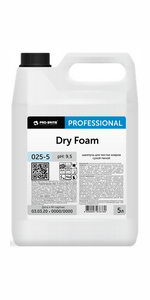 Средство для сухой чистки ковров Dry Foam от Pro-Brite (5л) арт 025-5
