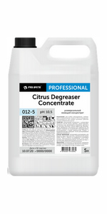 Универсальное моющее средство Citrus Degreaser Сoncentrate от Pro-Brite (5л) арт 012-5