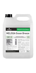 Освежитель воздуха спрей водный морская свежесть Melissa Ocean Breeze от Pro-Brite (5л) арт 381-5