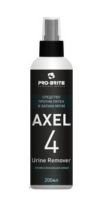 Пятновыводитель пятен мочи и меток животных Axel-4 Urine Remover Pro-Brite (0,2л) арт 047-02