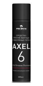 Пятновыводитель от пятен масла, жира и корректора Axel-6 Oil & Grease Remover от Pro-Brite (0,3л) арт 103-03