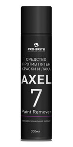 Пятновыводитель от пятен краски и лака Axel-7 Paint Remover от Pro-Brite (0,3л) арт 104-03
