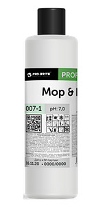 Средство для ухода за полимерными полами Mop & Buff от Pro-Brite (1л) арт 007-1